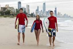 Surfing at Surfers Paradise